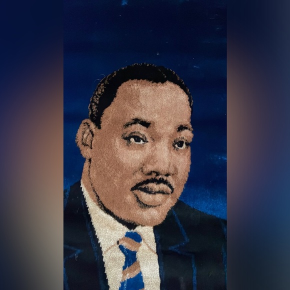 RARE~VINTAGE 1974 Martin Luther King tapestry - Picture 3 of 8